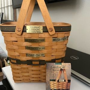1996 Longaberger Collectors Club Membership Basket